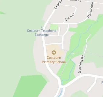 map for Coalburn Primary School