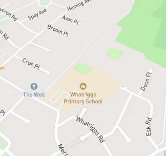 map for Whatriggs Primary School