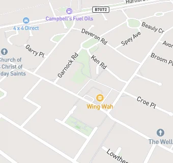 map for Wing Wah Carry Out