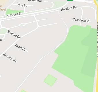 map for Bellfield Bowling Club