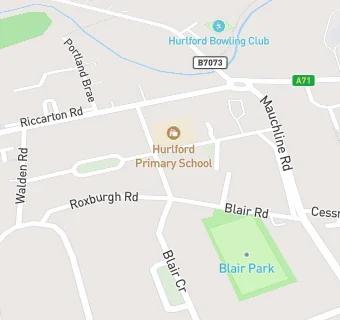 map for Hurlford Primary School