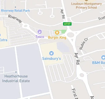 map for Sainsbury's Supermarket and Petrol Station