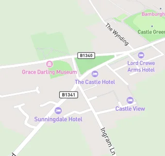 map for Victoria Hotel