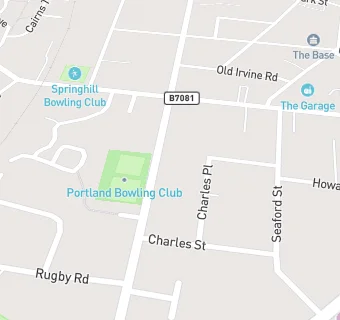 map for Portland Bowling Club