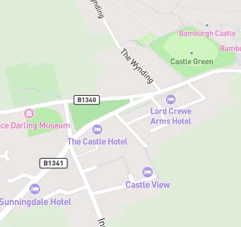 map for The Castle Inn