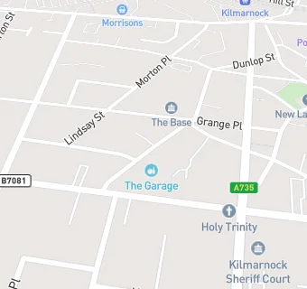 map for Your Local Boots Pharmacy (Grange Street, Kilmarnock)