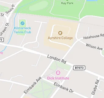 map for Marnock Medical Group @London Road