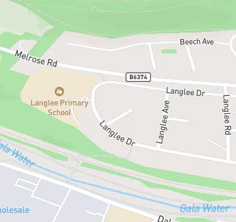 map for Langlee Primary School