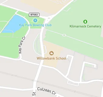 map for Willowbank School