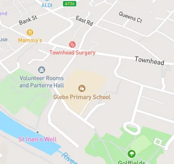 map for Glebe Primary School