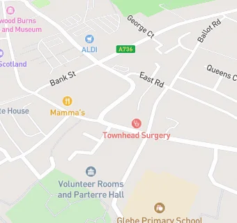 map for Townhead Surgery