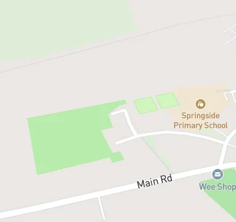 map for Springside Bowling Club