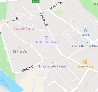 map for Irvine Rangers Supporters Club