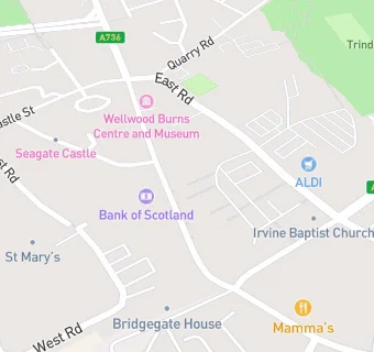 map for Lloyds Pharmacy (Irvine)