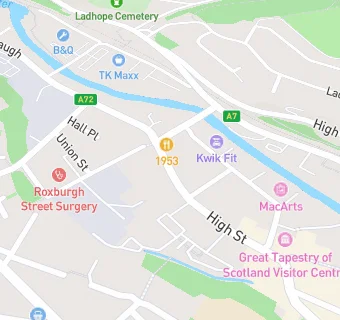 map for Trinity Church & Halls