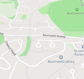 map for Bourtreehill Medical Practice