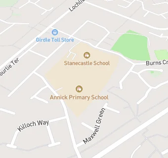 map for Annick Primary School