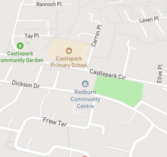 map for Redburn Community Centre