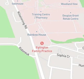 map for Eglinton Family Practice