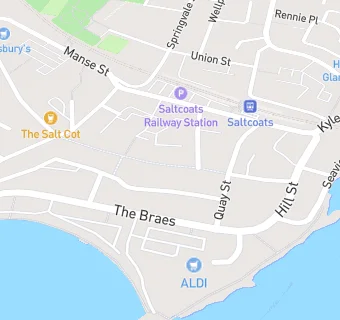 map for Baillie's Butcher