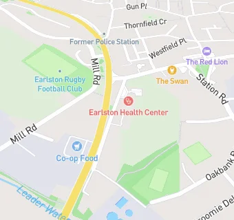 map for Earlston Medical Practice