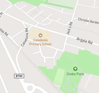 map for Caledonia Primary School