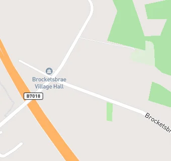 map for Brocketsbrae Village Hall