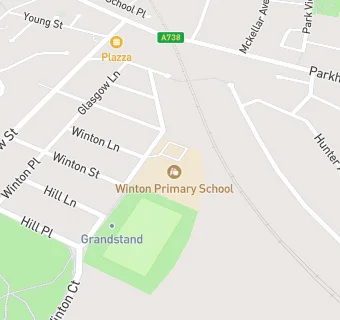 map for Winton Primary School