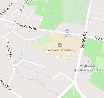 map for Ardrossan Academy