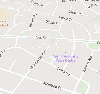 map for Springvale Nursery Centre