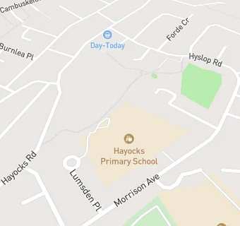 map for Hayocks Primary School