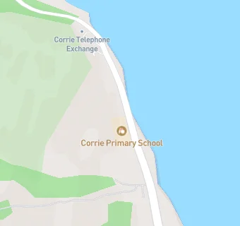 map for Corrie Primary School