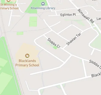 map for Blacklands Primary School