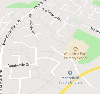 map for Whitehirst Park Primary School