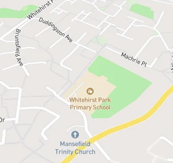 map for Whitehirst Park Primary