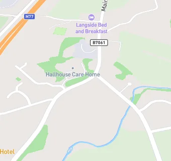 map for Hallhouse Care Ltd