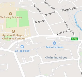 map for Erskine Church (Food Bank & Cafe)