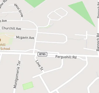 map for Corsehill Stores