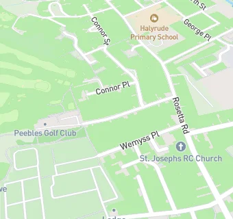 map for Peebles Golf Club