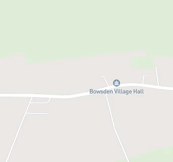 map for Bowsden Village Hall