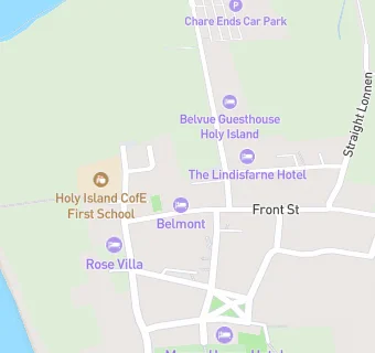 map for The Lindisfarne Hotel