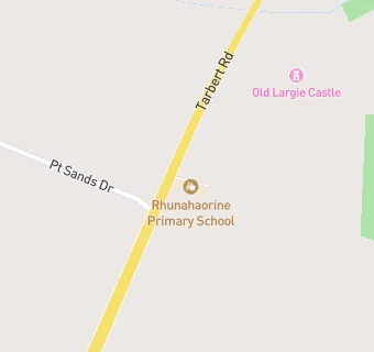 map for Rhunahaorine Primary School