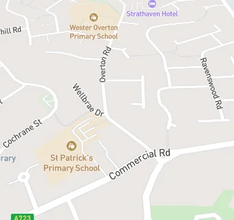 map for St Patrick's Primary School