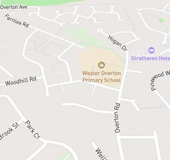 map for Strathaven After School Club