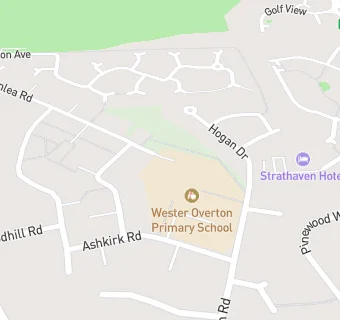 map for Wester Overton Primary School