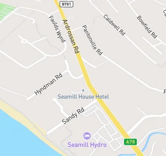 map for Seamill House Hotel