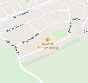 map for Newfield Primary School