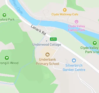 map for Underbank Primary School