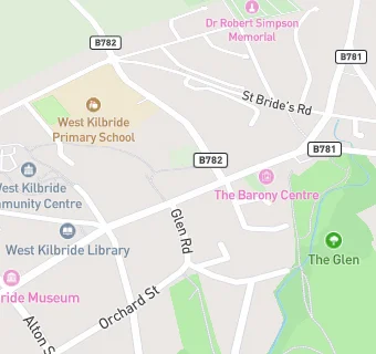 map for West Kilbride Dental Surgery