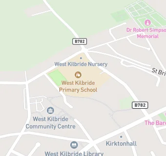 map for West Kilbride Primary School